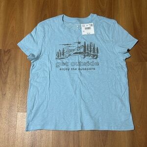 American Eagle shirt women’s short sleeve Size S/P